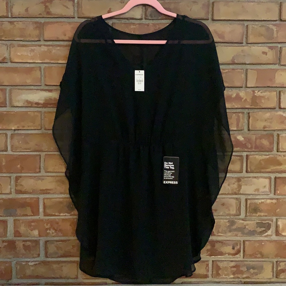 Express black dress